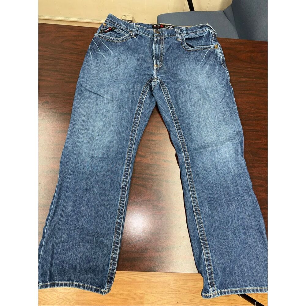 Ariat Mens Flame Resistant M5 Straight Leg Jeans Size 35/30